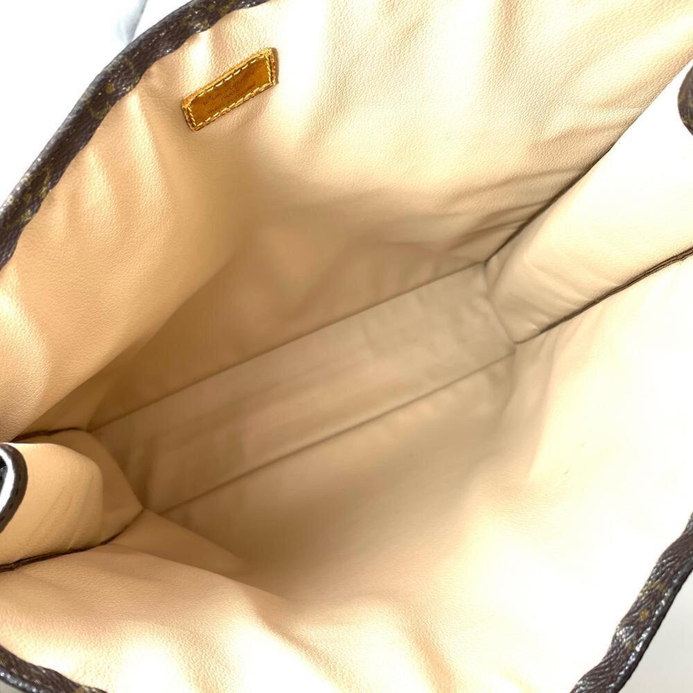 LOUIS VUITTON Brown Monogram Canvas Tote Bag - Picture 5 of 9